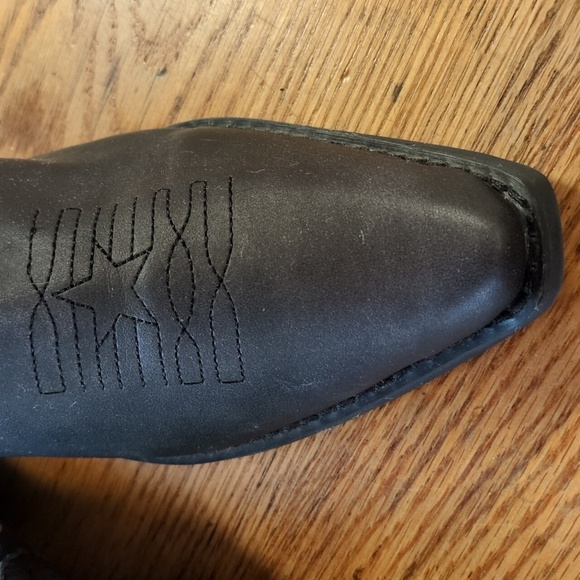 Roper Starlights Navy Studded Cowboy Boots Size 7 - Picture 11 of 13